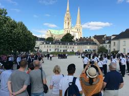 Cérémonie du 14 juillet à Chartres