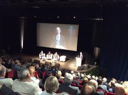 Le 30/09 - Le ministre de l'Education nationale, JM Blanquer, au congrès des maires à Châteaudun