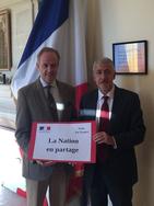 Le 10/10 -Action « La Nation en partage » conduite par l’association "Gens de France "