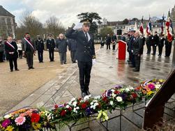 Adrien Bayle, sous-préfet de Chartres a rendu hommage aux victimes du terrorisme